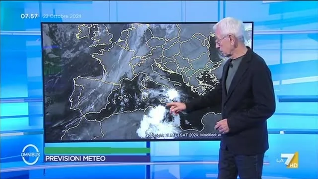 Meteo LA7 - 22/10/2024
