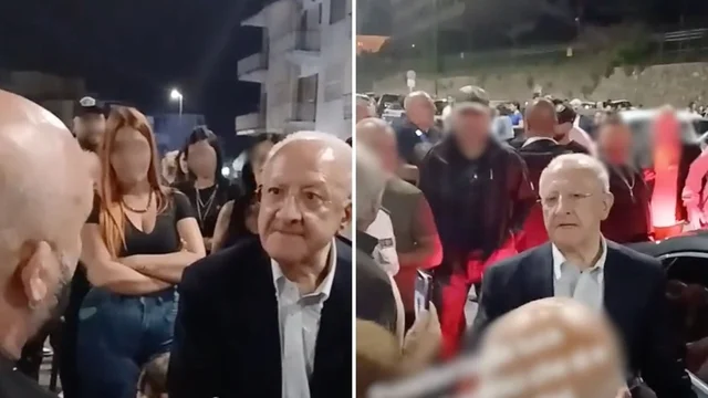 Terremoto Campi Flegrei, l'arrivo di De Luca a Bagnoli fra i cittadini nel panico: il video