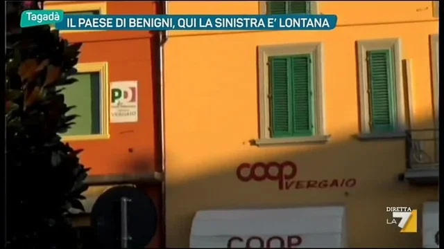 Il Paese di Benigni, qui la sinistra e' lontana