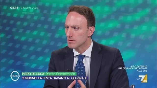 2 giugno, De Luca sull'assenza di Salvini: "Elemento di debolezza del governo"