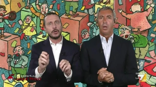 La copertina di Luca e Paolo a diMartedì | 6 settembre 2022