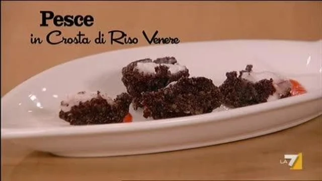Pesce in Crosta di Riso Venere