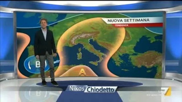 Il meteo della sera del 17 febbraio