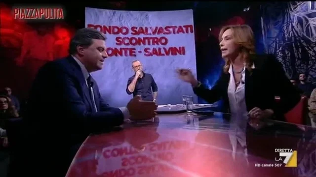 Il “duello” tra Carlo Calenda e Lucia Borgonzoni a Piazzapulita