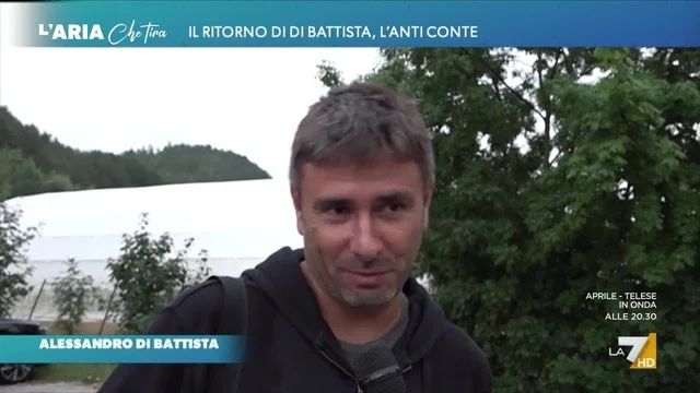 Il ritorno di Alessandro Di Battista, l'anti-Conte