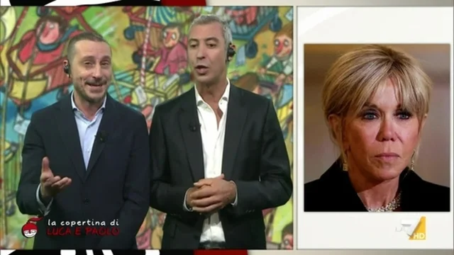 Macron schiaffeggiato dalla moglie, Luca e Paolo: "Guardare il culo alla hostess non è stata una buona idea"