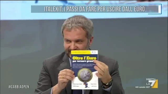 Borghi presenta Oltre L'Euro: 'Tradotto in francese e olandese, per una piattaforma comune dei partiti antieuro'