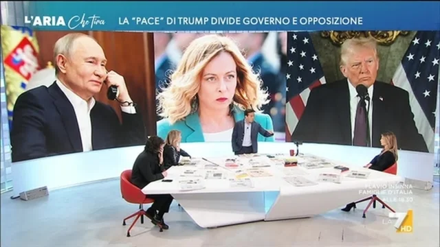 L'Aria Che Tira - Puntata del 21/2/2025