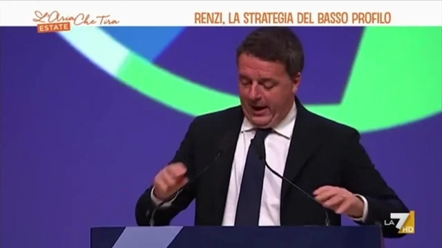 Renzi, la strategia del basso profilo