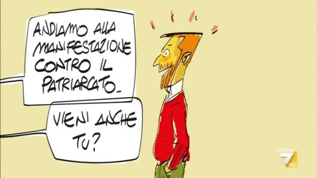 Il cartoon del genio Makkox : "gli ignari"