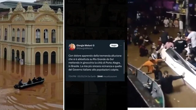 Inondazione in Brasile, esonda il Rio Grande: 75 morti. Video