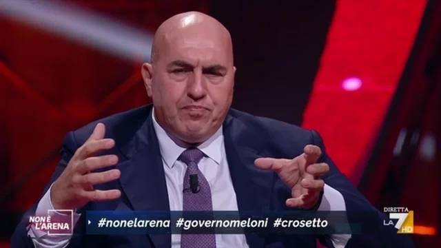Guido Crosetto, ministro della difesa: "Il mio patrimonio sono io"