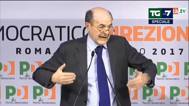 Direzione PD, Bersani: 'Prepariamoci al congresso e attenzione che la destra arriva'