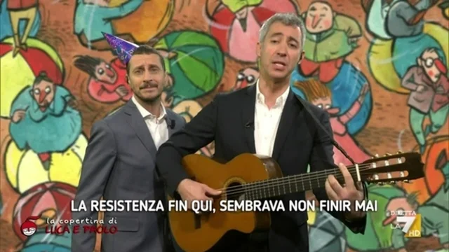 Luca e Paolo cantano: "Ignazio suona per noi"