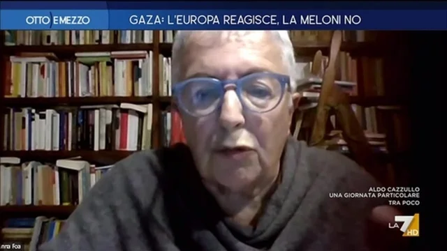 Gaza: l'Europa reagisce la Meloni no - Otto e Mezzo