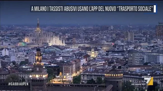 A Milano i tassisti abusivi usano l'app del nuovo 'trasporto sociale'