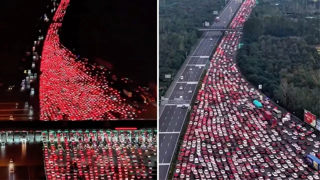 Cina, caos sulle strade dopo la “Settimana d’Oro”: traffico record per il rientro