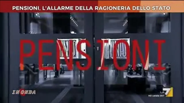 Pensioni, l'allarme della Ragioneria dello Stato