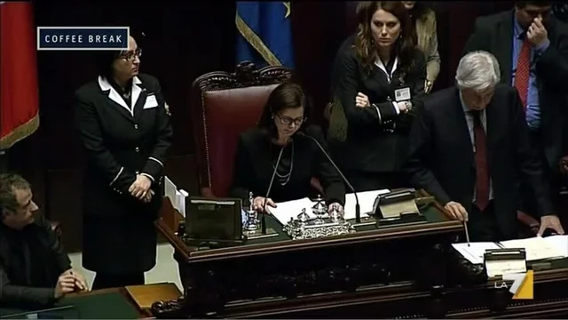 Bagarre a Montecitorio