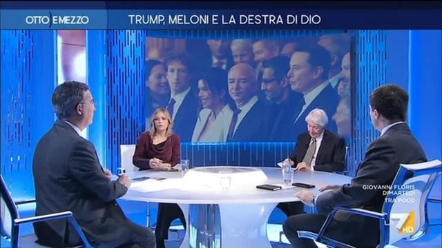 Trump, Meloni e la destra di Dio - Otto e Mezzo - Puntata del 21/1/2025