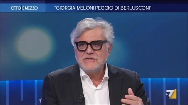 "Giorgia Meloni peggio di Berlusconi" - Otto e Mezzo - Puntata del 19/1/2024