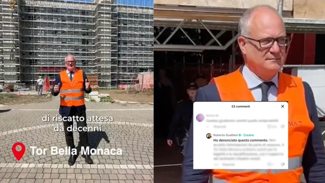 Gualtieri minacciato sui social dopo la visita a Tor Bella Monaca: "Metti giubbotto antiproiettile"