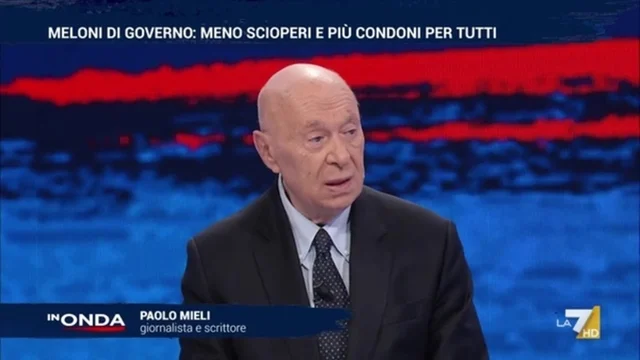 Paolo Mieli: "Meloni e governo nervosi, c'è qualcosa che non mi torna..."