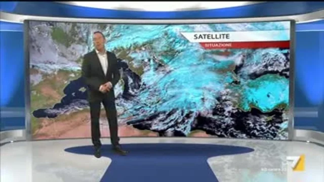 Il meteo della sera del 9 gennaio