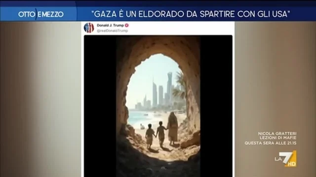 "Gaza è un Eldorado da spartire con gli USA" - Otto e Mezzo - Puntata del 17/9/2025