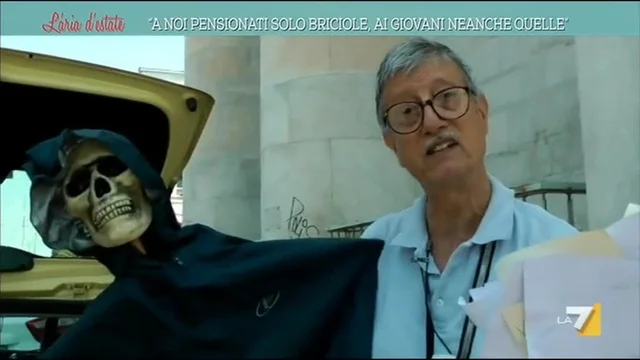 'A noi pensionati solo briciole, ai giovani neanche quelle'