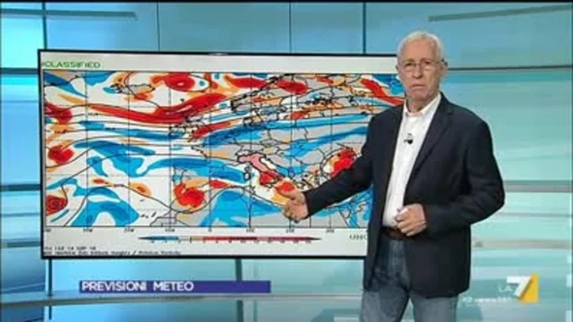 Il meteo del 16 settembre