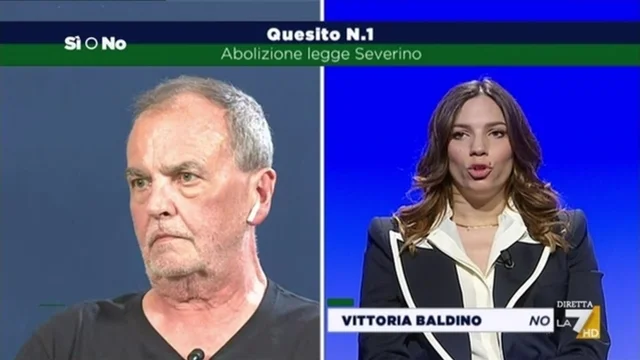Referendum, abolizione legge Severino: il confronto tra Roberto Calderoli (Lega) e Vittoria Baldino (M5S)