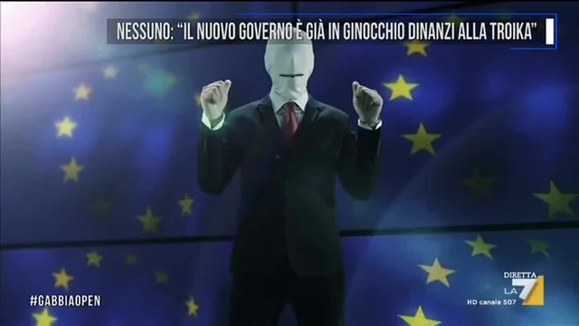 Nessuno: 'Il nuovo governo è già in ginocchio dinanzi alla Troika'