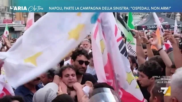 Napoli, parte la campagna della sinistra