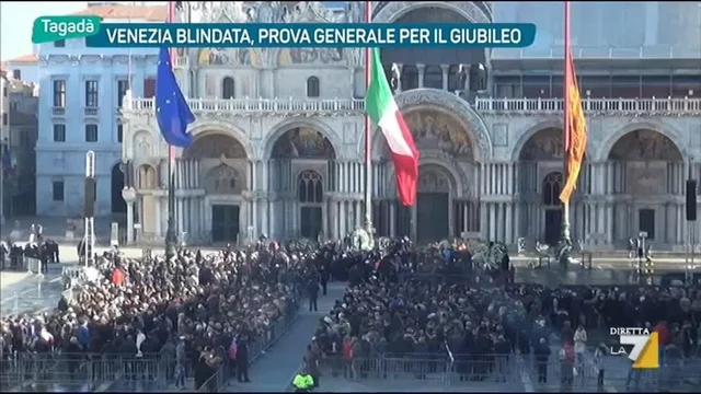 Venezia blindata, prova generale per il Giubileo