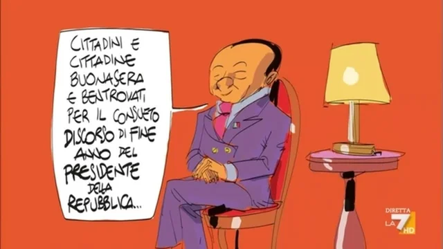Il cartoon del Genio Makkox a Propaganda Live