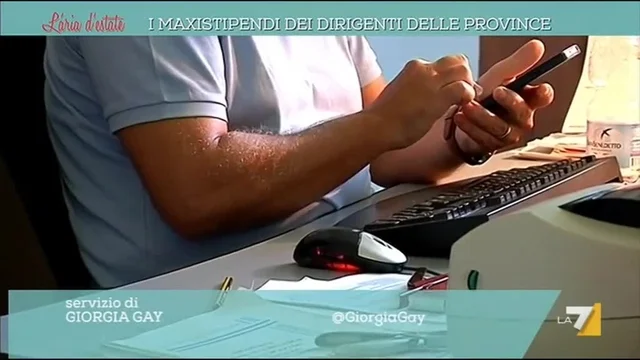 I maxistipendi dei dirigenti delle province