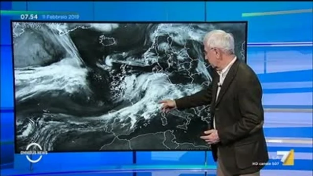 Il meteo del 11 febbraio