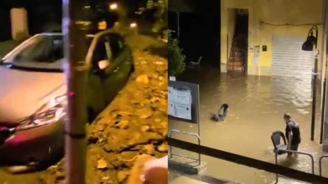Maltempo Messina, disastrose frane e allagamenti: le immagini