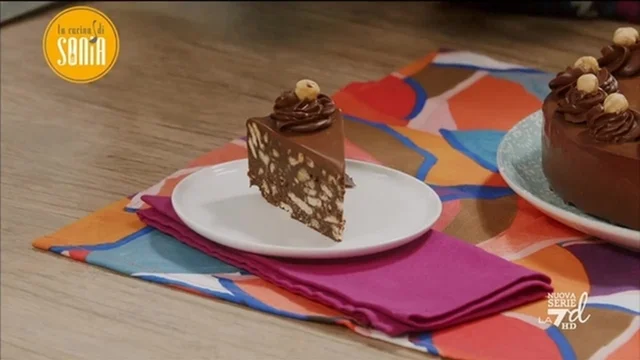 Torta salame di cioccolato e caffè