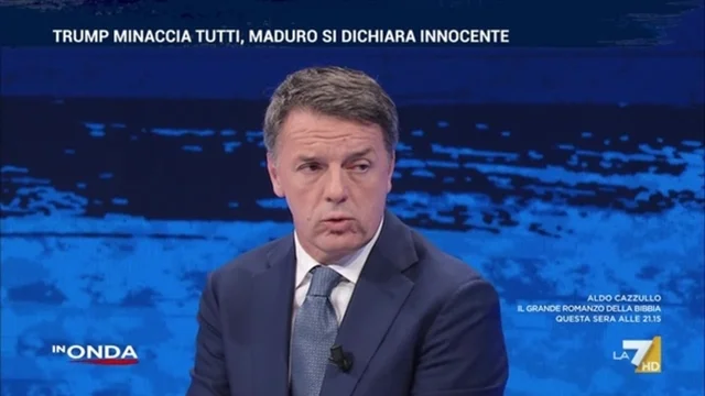 Renzi sull’arresto di Maduro: “Milioni di venezuelani hanno ora una chance”
