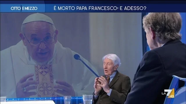 E' morto Papa Francesco: e adesso? - Otto e Mezzo - Puntata del 21 Aprile