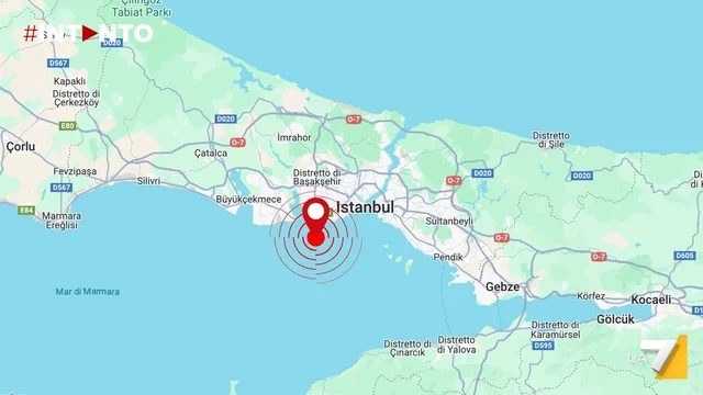 Terremoto in Turchia, scossa avvertita a Istanbul: epicentro a Silivri vicino al Mar di Marmara