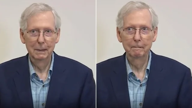 È successo di nuovo, il senatore si paralizza davanti ai media: il video è virale