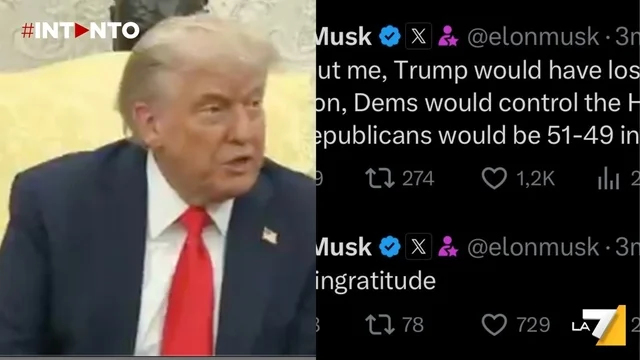 Trump contro Musk: «Sono deluso da lui». Elon replica: «Ingrato, senza di me avrebbe perso anche le elezioni»