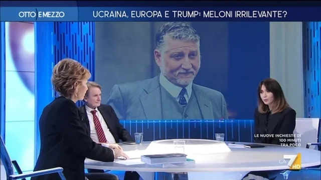 Ucraina, Europa e Trump: Meloni irrelevante? Otto e Mezzo - 12/5/2025