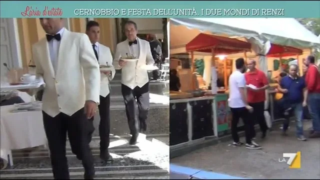 Cernobbio e festa dell'unità, i due mondi di Renzi
