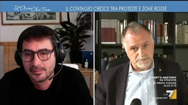 L'Aria che Tira - Puntata 16/11/2020