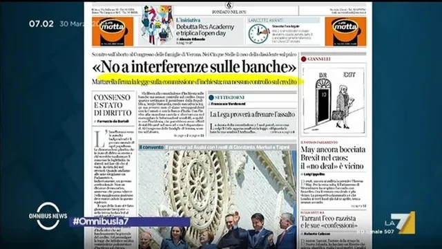 Omnibus News - 30/03/2019