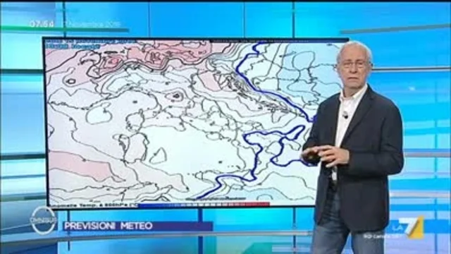 Il meteo del 17 novembre